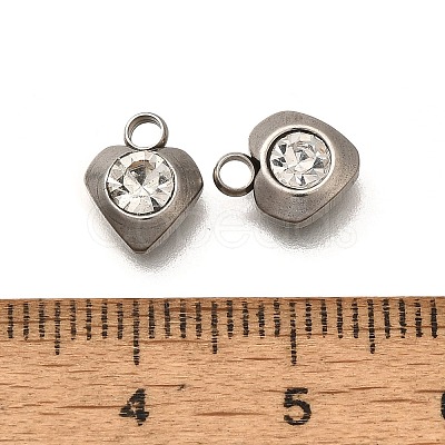 201 Stainless Steel Charms STAS-F311-06P-03-1