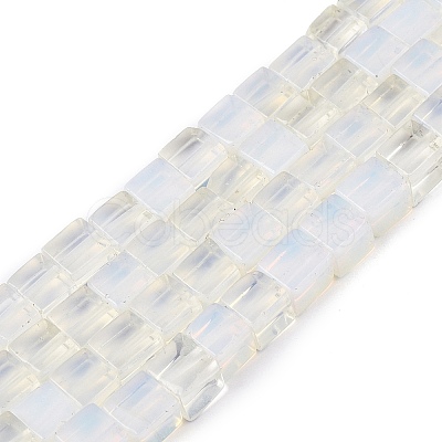 Opalite Beads Strands G-T139-6x6-04A-1