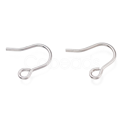 Tarnish Resistant 304 Stainless Steel Earring Hooks STAS-O135-04B-1