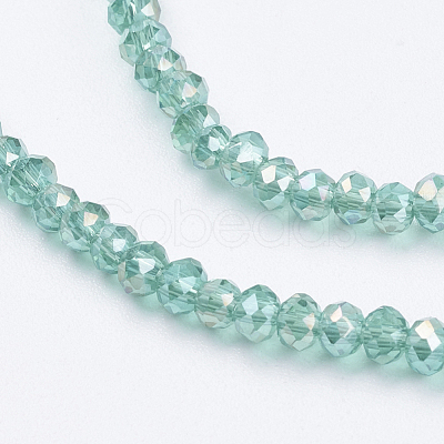 Glass Beads Strands GLAA-F076-1