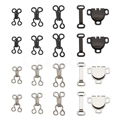 Iron Hook Clasps and Brass Trouser Fasteners FIND-TA0001-19-1