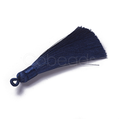 Polyester Tassel Pendants FIND-I009-B10-1