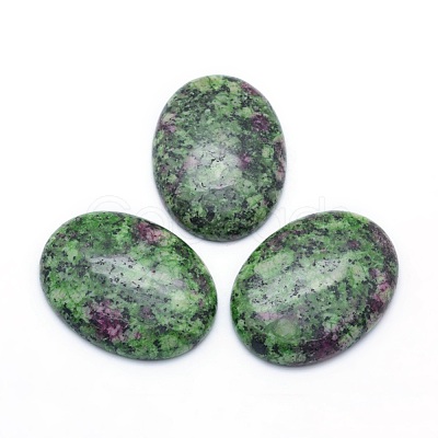 Natural Ruby in Zoisite Cabochons X-G-P393-I22-1