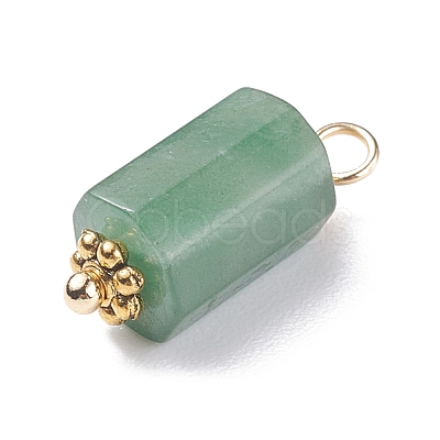 Natural Emerald Pendants PALLOY-JF01371-1