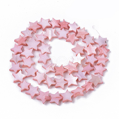 Freshwater Shell Beads Strands X-SHEL-T014-009F-1