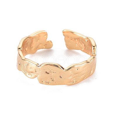 Brass Cuff Rings KK-S356-570-NF-1