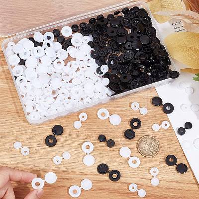 Gorgecraft 200Pcs 4 Style Plastic Furniture Fence Screw Hole Plug FIND-GF0004-62-1