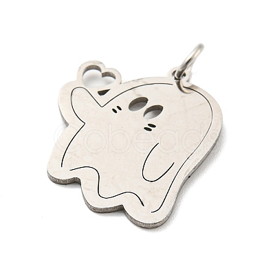 Non-Tarnish Halloween Laser Cut 304 Stainless Steel Pendant STAS-H184-14AP-1