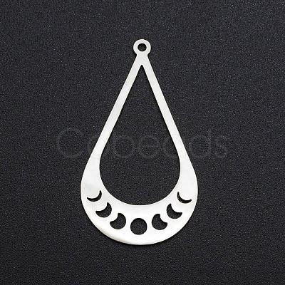 Non-Tarnish 201 Stainless Steel Pendants STAS-S105-LA259-1