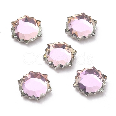 K9 Faceted Glass Rhinestone Cabochons GLAA-H106-H01-M-1