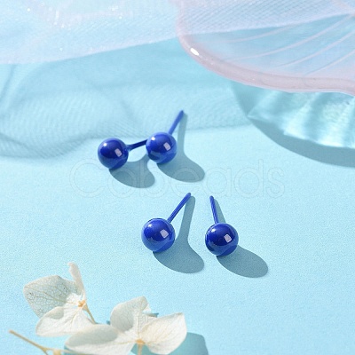 Hypoallergenic Bioceramics Zirconia Ceramic Stud Earrings EJEW-Z023-13B-1