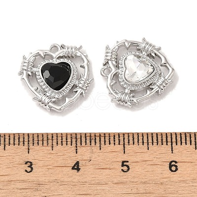 Rack Plating Alloy Pendants FIND-C049-12P-1