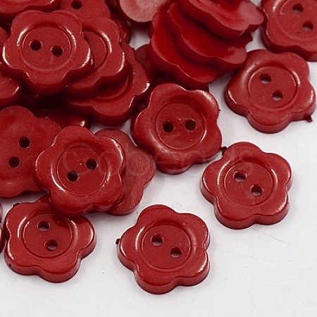 Acrylic Sewing Buttons for Costume Design BUTT-E074-C-02-1