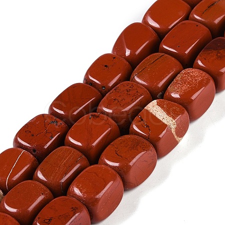 Natural Red Jasper Beads Strands G-M403-D04-01-1