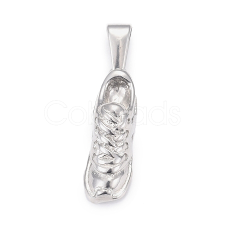 Tarnish Resistant 304 Stainless Steel Pendants STAS-H110-04P-1