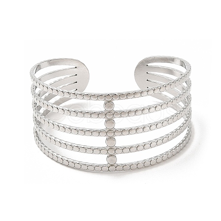 Non-Tarnish 304 Stainless Steel Bangles BJEW-L682-022P-1