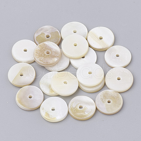 Freshwater Shell Beads X-SHEL-Q021-06B-1