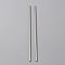 304 Stainless Steel Rods, Solid, for Crochet Blocking Board, Stainless Steel Color, 150x3mm