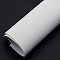 Frosted PVC Imitation Leather Fabrics, DIY Craft Supplies, White, 33x20cm