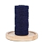 2-Ply Round Cotton Cord, for DIY Craft, Midnight Blue, 2mm, about 164.04 Yards(150m)/Roll