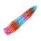 Baking Painted Glass Bead Strands, Bicone, Faceted, Colorful, 6x5.5mm, Hole: 1.2mm, about 47pcs/strand, 10.43''(26.5cm)