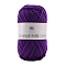 Polyester Yarn for Sweater Hat, for Knitting Crochet Supplies, Purple, 2mm, about 92.96 Yards(85m)/Skein