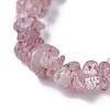 Natural Strawberry Quartz Beads Stretch Bracelets BJEW-JB04152-08-2
