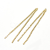 Brass Chain Big Pendants KK-T032-175G-1