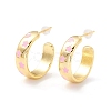 Real 18K Gold Plated Brass Stud Earrings for Women EJEW-I684-08G-RS-2