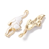 Alloy Enamel Pendants ENAM-O001-08I-G-2