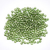 12/0 Silver Lined Round Glass Seed Beads SEED-K003-2mm-M07-01-2