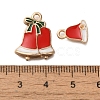 Christmas Theme Alloy Enamel Pendants FIND-M039-01G-3