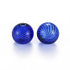 Transparent Handmade Blown Glass Globe Beads GLAA-T012-40C-04-2