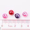 Valentine's Mix Glass Pearl Beads  HY-PH0006-8mm-10-3