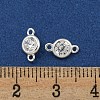 925 Sterling Silver Connector Charms STER-C007-07B-S-3