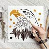 Large Plastic Reusable Drawing Painting Stencils Templates DIY-WH0172-653-6