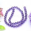 Faceted Round Imitation Austrian Crystal Bead Strands G-M182-6mm-26A-2