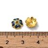 Alloy Enamel Beads Caps FIND-G074-02A-3