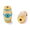 Alloy Enamel Beads ENAM-M008-07G-2