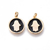 Brass Enamel Charms KK-N232-200-NF-1