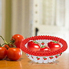 AHADEMAKER 1 Set DIY Handmade Acrylic Beaded Weaving Fruit Basket Kit DIY-GA0003-87-4