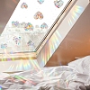 Heart Rainbow Prism Electrostatic Window Stickers PW-WGE4AFE-01-6