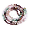 Natural Mixed Gemstone Beads Strands G-D080-A01-02-21-2