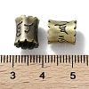 Tibetan Style Brass European Beads KK-M284-56AB-3