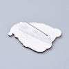Acrylic Safety Brooches X-JEWB-D008-A12-3