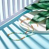 Natural Mixed Gemstone Beaded Necklace for Women NJEW-JN03780-2