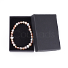 Natural Pearl Beaded Stretch Bracelets BJEW-JB04528-01-4