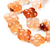 Natural Agate Beads Strands G-H024-C01-01-4