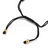 Adjustable Nylon Thread Braided Bead Bracelets BJEW-JB05635-01-3