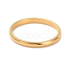 2mm Polished Plain Dome Finger Ring for Girl Women RJEW-C012-05C-G-1